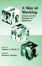 A Way of Working: Essays on the Practice of Medicine cover