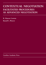 Contextual Negotiation: Facilitated Procedures as Advanced Negotiation cover