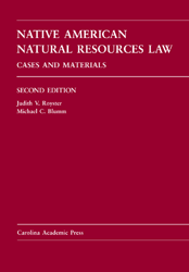 Native American Natural Resources Law: Cases and Materials, Second Edition cover