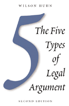 The Five Types of Legal Argument, Second Edition cover
