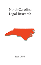 North Carolina Legal Research cover