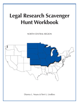 Legal Research Scavenger Hunt Workbook: North Central Region cover