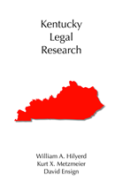 Kentucky Legal Research cover
