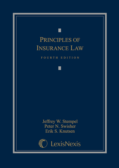 Principles of Insurance Law, Fourth Edition cover