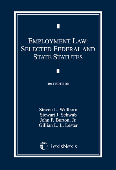 Employment Law Document Supplement: Cases and Materials, Fifth Edition cover