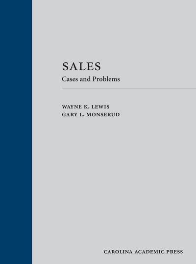 Sales: Cases and Problems cover