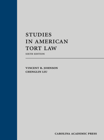 Studies in American Tort Law, Sixth Edition cover