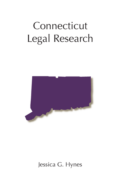 Connecticut Legal Research cover