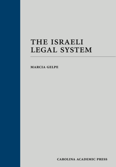 The Israeli Legal System cover