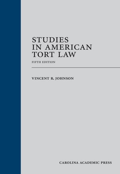 Studies in American Tort Law, Fifth Edition cover