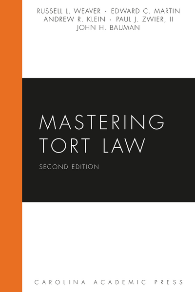 Mastering Tort Law, Second Edition cover