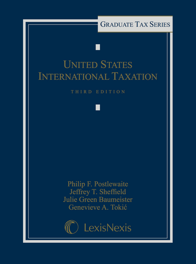United States International Taxation, Third Edition cover