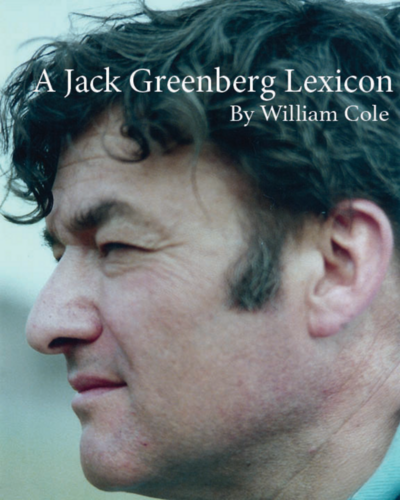 A Jack Greenberg Lexicon