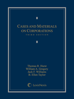 Cases and Materials on Corporations cover