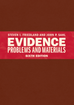 Evidence Problems and Materials cover