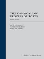 The Common Law Process of Torts (Paperback) cover