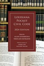 Louisiana Pocket Civil Code, 2024 Edition cover