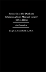 Research at the Durham Veterans Affairs Medical Center (1953 - 2005) cover