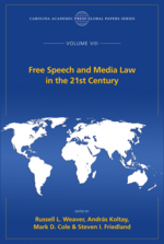 Free Speech and Media Law in the 21st Century cover