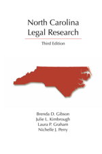 North Carolina Legal Research cover